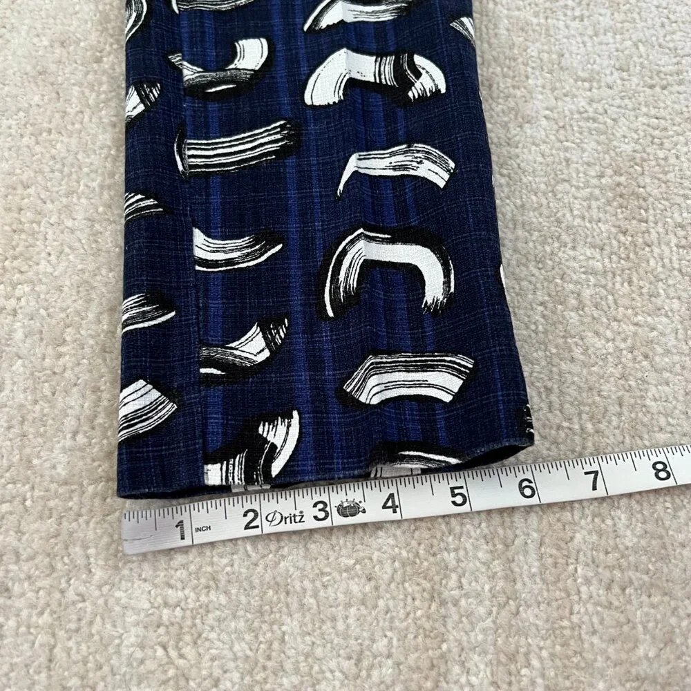 Anthropologie Cartonnier Cropped Cotton Trousers Pants 10 - Picture 6 of 9